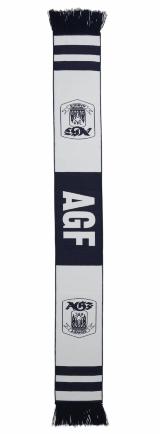 AGF Halstørklæde Hvid/Blå