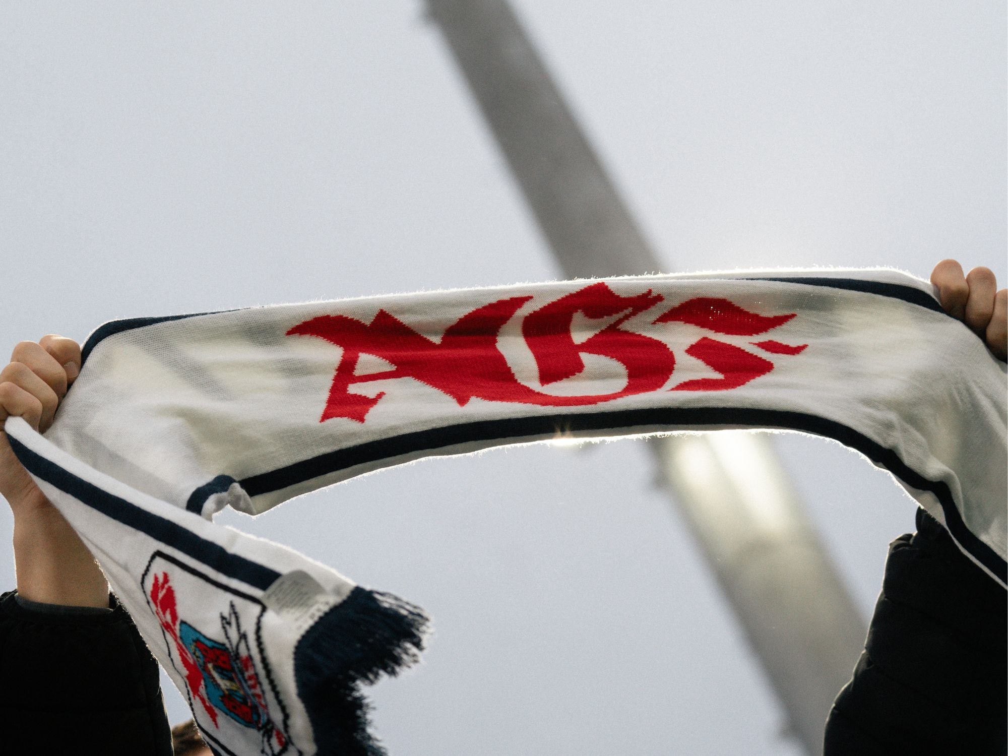 agf fan merch kampklar halstørklæde